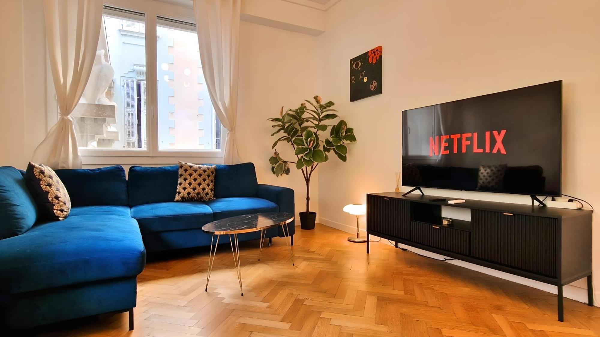 Jazzy Et Spacieux Appartement Prom Des Anglais Nice Exteriör bild